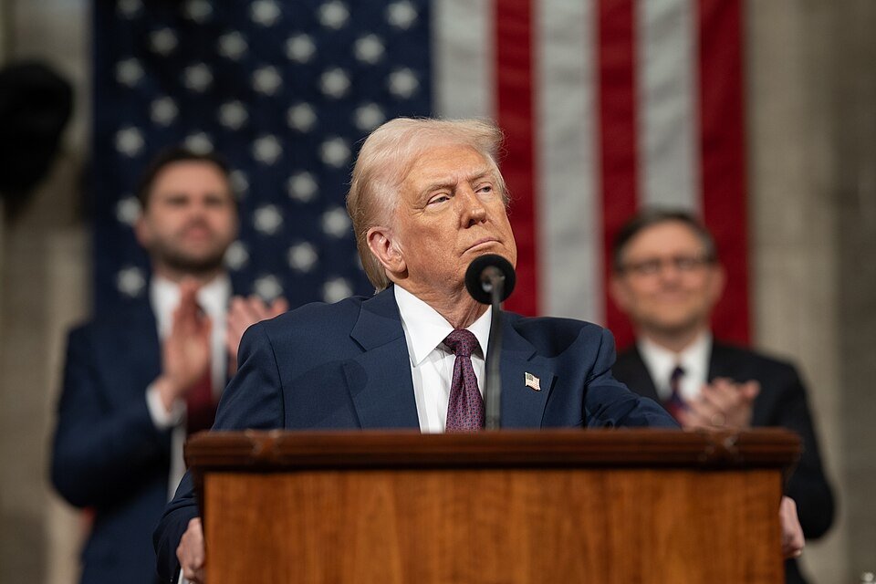 Trump, uses Storm-Delayed 250th Anniversary Address, Calls for Federal Voter ID Law and End to Most Mail-In Ballots