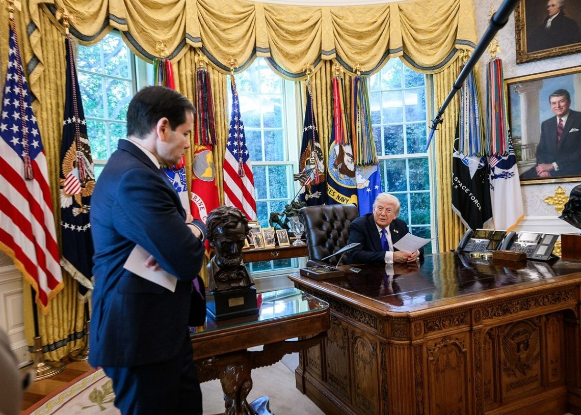Trump Confronted Hegseth at Camp David Over Missile Shortages, Sources Say — Pentagon and White House Deny It.