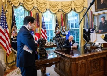Trump Confronted Hegseth at Camp David Over Missile Shortages, Sources Say — Pentagon and White House Deny It.